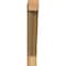 Ekena Millwork Traditional Block Rough Sawn Bracket, Western Red Cedar, 4"W x 22"D x 26"H BKT04X22X26TRA05RWR - alternate 2